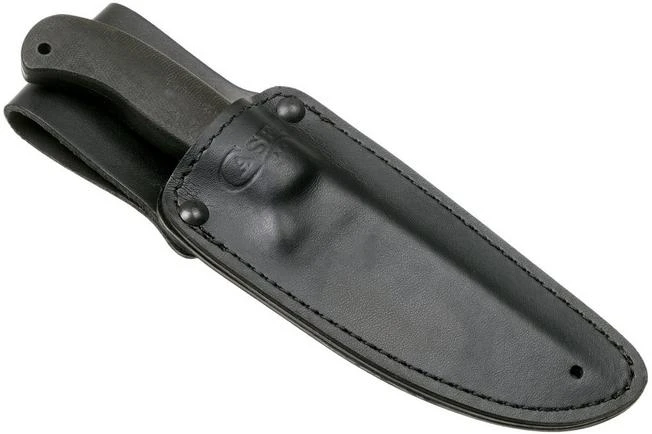Case Winkler Skinner 43173 Kevin Holland, Black Canvas Laminate, Leather Sheath Hunting Knife 6 Case Winkler Skinner 43173 Kevin Holland, Black Canvas Laminate, Leather Sheath Hunting Knife - Image 6