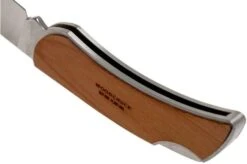 Case X Woodchuck Executive Lockback Brushed Stainless, Giraffe, 64320, M1300L SS Pocket Knife -Knife Shop CE64320 05 case knives