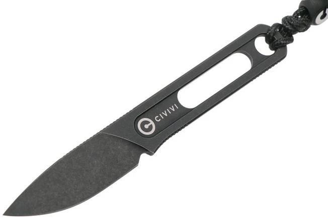 Civivi Minimis C20026-1 Blackwashed Neck Knife, Ostap Hel Design 3 Civivi Minimis C20026-1 Blackwashed Neck Knife, Ostap Hel Design - Image 3