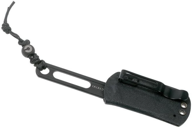 Civivi Minimis C20026-1 Blackwashed Neck Knife, Ostap Hel Design 6 Civivi Minimis C20026-1 Blackwashed Neck Knife, Ostap Hel Design - Image 6