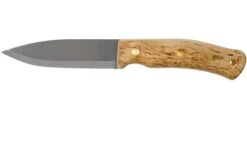 Casström No. 10 Swedish Forest Knife Curly Birch, 14C28N Scandi Grind 13128 With Firesteel