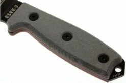 ESEE Model 3 Black Blade, Grey Handle 3P-KO Survival Knife Without Sheath 8 ESEE Model 3 Black Blade, Grey Handle 3P-KO Survival Knife Without Sheath -Knife Shop EE ESEE 3P KO 03 esee knives model 3 grijs ee esee 3p ko d3
