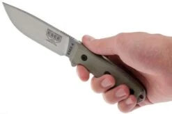 ESEE Model 4 Stainless 440C 4P-MB-SS With Sheath + Clip And MOLLE-back 11 ESEE Model 4 Stainless 440C 4P-MB-SS With Sheath + Clip And MOLLE-back -Knife Shop EE ESEE 4P MB SS 05 esee model 4 ee esee 4p mb ss 05