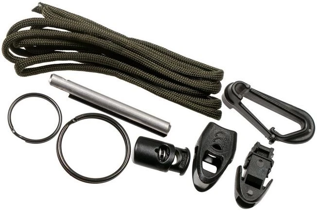 ESEE Izula Tactical Gunsmoke IZULA-TGK, Survival Kit With Sheath And Firesteel 8 ESEE Izula Tactical Gunsmoke IZULA-TGK, Survival Kit With Sheath And Firesteel - Image 8