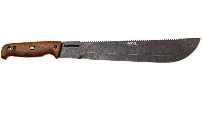 EKA MachBlade W1 Machete, G10 Wood Pattern, 814602 2 EKA MachBlade W1 Machete, G10 Wood Pattern, 814602 - Image 2