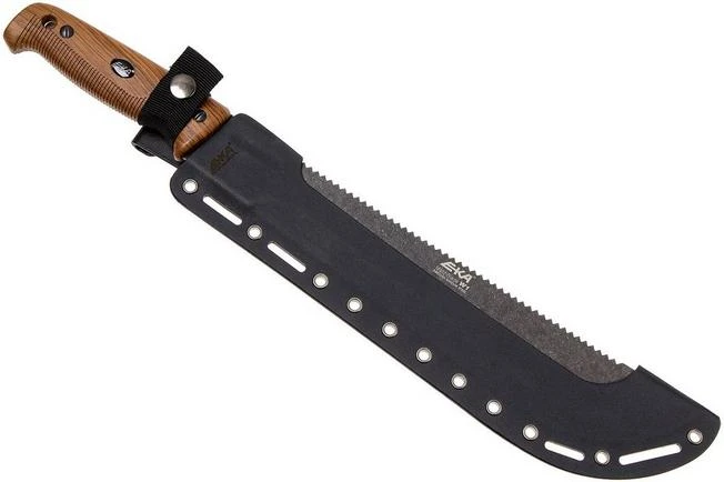 EKA MachBlade W1 Machete, G10 Wood Pattern, 814602 8 EKA MachBlade W1 Machete, G10 Wood Pattern, 814602 - Image 8