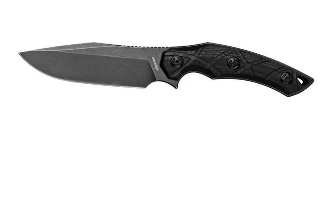 Fox Edge Lycosa 2, Black G10, FE-020 Fixed Knife 1 Fox Edge Lycosa 2, Black G10, FE-020 Fixed Knife