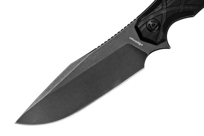 Fox Edge Lycosa 2, Black G10, FE-020 Fixed Knife 3 Fox Edge Lycosa 2, Black G10, FE-020 Fixed Knife - Image 3