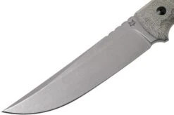 Fox Knives Ryu FX-634 MOD Green Canvas Micarta, Fixed Knife, Black Roc Knives Design 9 Fox Knives Ryu FX-634 MOD Green Canvas Micarta, Fixed Knife, Black Roc Knives Design -Knife Shop FOFX 634MOD 03 fox knives