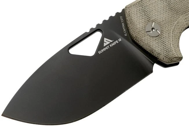 Fox El Capitan SK-02 PVD Summit Knife Co, Black PVD Pocket Knife, Tommaso Rumici Design 3 Fox El Capitan SK-02 PVD Summit Knife Co, Black PVD Pocket Knife, Tommaso Rumici Design - Image 3