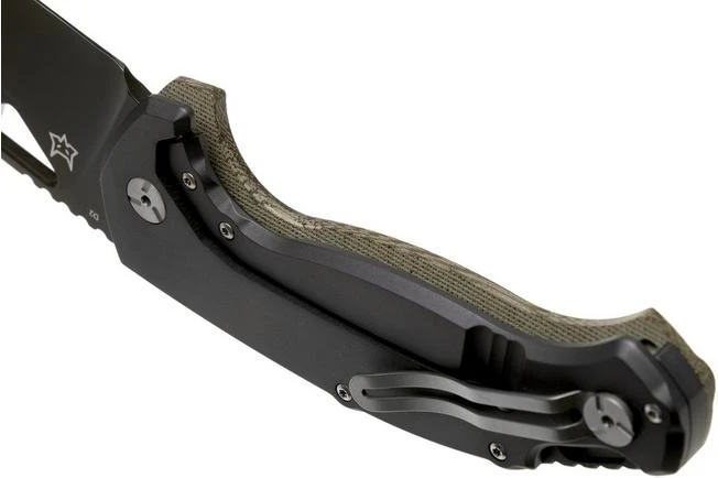 Fox El Capitan SK-02 PVD Summit Knife Co, Black PVD Pocket Knife, Tommaso Rumici Design 5 Fox El Capitan SK-02 PVD Summit Knife Co, Black PVD Pocket Knife, Tommaso Rumici Design - Image 5