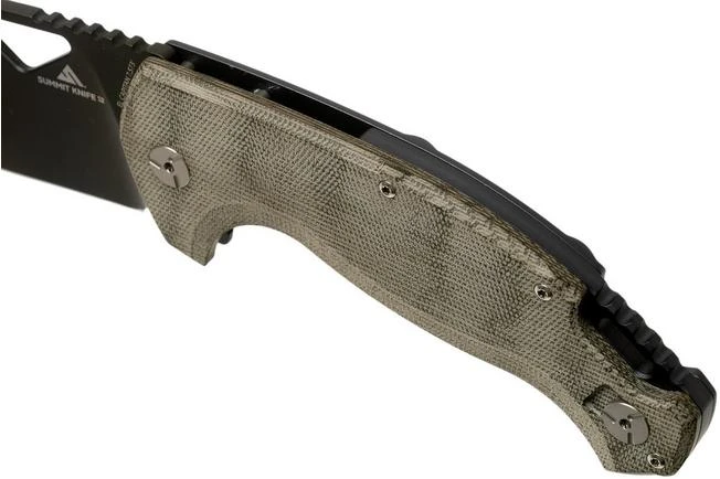 Fox El Capitan SK-02 PVD Summit Knife Co, Black PVD Pocket Knife, Tommaso Rumici Design 7 Fox El Capitan SK-02 PVD Summit Knife Co, Black PVD Pocket Knife, Tommaso Rumici Design - Image 7