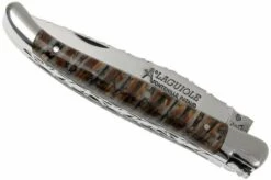 Fontenille Pataud Traditional 11 Cm, Guilloché, Mammoth Tooth, L11MMTG -Knife Shop FPL11MMTG 03 fontenille pataud traditional 11cm fpl11mmtg 03