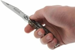 Fontenille Pataud Traditional 11 Cm, Guilloché, Mammoth Tooth, L11MMTG -Knife Shop FPL11MMTG 06 fontenille pataud traditional 11cm fpl11mmtg 06