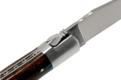 Fontenille Pataud Gentleman 10.5 Cm L8HBF Blue Hybrid Ironwood Pocket Knife -Knife Shop FPL8HBF 06 fontenille pataud