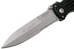 Gerber Applegate Combat Folder Serrated 05780N, Applegate-Fairbairn Design -Knife Shop GE5780 03 gerber ge5780 03