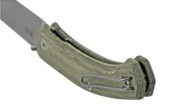 GiantMouse ACE Iona V2 Green Canvas Stonewashed Magnacut, Pocket Knife -Knife Shop GM IONA V2 GRN CANVAS 04 giantmouse