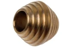 Rick Hinderer Mount Hood Lanyard Bead, Summit Series, Bronze Stonewashed Titanium