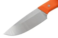The James Brand The Hell Gap, Stainless + Orange G10 N107195-00 Fixed Knife -Knife Shop JAKN107195 00 03 jamesbrand