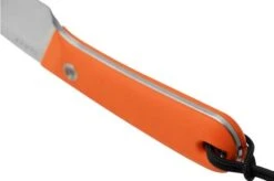 The James Brand The Hell Gap, Stainless + Orange G10 N107195-00 Fixed Knife -Knife Shop JAKN107195 00 04 jamesbrand