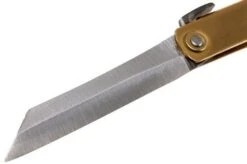 Higonokami Pocket Knife 7 Cm HIGO09, Blue Paper Steel, Messing 10 Higonokami Pocket Knife 7 Cm HIGO09, Blue Paper Steel, Messing -Knife Shop KT HIGO09 03 higonokami kt higo09 03