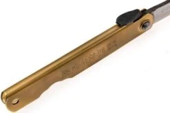 Higonokami Pocket Knife 7 Cm HIGO09, Blue Paper Steel, Messing 13 Higonokami Pocket Knife 7 Cm HIGO09, Blue Paper Steel, Messing -Knife Shop KT HIGO09 06 higonokami kt higo09 06