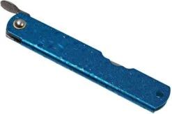 Higonokami Pocket Knife 7,3 Cm HIGO28, Blue Paper Steel -Knife Shop KT HIGO28 04 higonokami kt higo28 04