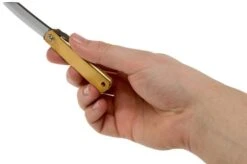 Higonokami Pocket Knife 5 Cm HIGO75BS, SK-carbon Steel, Brass -Knife Shop KT HIGO75BS 08 higonokami