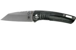 Kizer Vanguard Shard V2531N2 Black Micarta Pocket Knife, Dirk Pinkerton Design