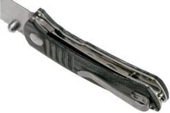 Kizer Vanguard Shard V2531N2 Black Micarta Pocket Knife, Dirk Pinkerton Design -Knife Shop KZV2531N2 05 kizer