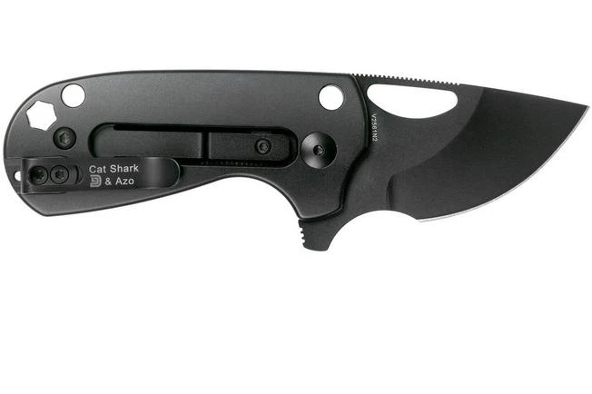 Kizer Vanguard Catshark Black Micarta V2561N2 Pocket Knife, Azo And Yue Design 2 Kizer Vanguard Catshark Black Micarta V2561N2 Pocket Knife, Azo And Yue Design - Image 2