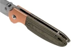 Kizer Deviant V3575A1 Copper, Micarta, M390 Pocket Knife, Chris Conaway Design 15 Kizer Deviant V3575A1 Copper, Micarta, M390 Pocket Knife, Chris Conaway Design -Knife Shop KZV3575A1 07 kizer