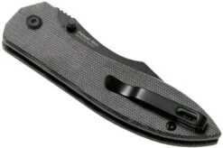 Kizer Pelican Mini Micarta V4548N1 Pocket Knife, Jonathan Renaudin Design -Knife Shop KZV4548N1 04 kizer