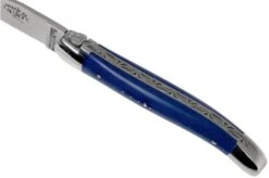 Forge De Laguiole 1211INTCBLEB 11cm, Blue Micarta, Laguiole Knife -Knife Shop LA1211INTCBLEB 07 forge de laguiole
