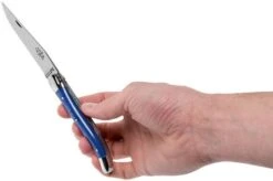 Forge De Laguiole 1211INTCBLEB 11cm, Blue Micarta, Laguiole Knife -Knife Shop LA1211INTCBLEB 08 forge de laguiole