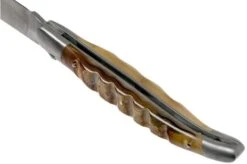 Forge De Laguiole 12 Cm 1212INBESAT Ram's Horn Laguiole Knife -Knife Shop LA1212INBESAT 05 forge de laguiole