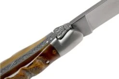 Forge De Laguiole 12 Cm 1212INBESAT Ram's Horn Laguiole Knife -Knife Shop LA1212INBESAT 06 forge de laguiole