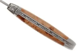 Forge De Laguiole 9cm Juniper, Gematteerd 129INGE -Knife Shop LA129INGE 04 forge de laguiole la129inge 04