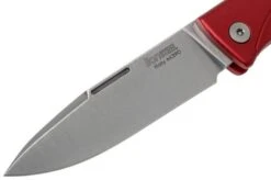 LionSteel Thrill Red Aluminium Integral Slipjoint Pocket Knife -Knife Shop LI TL A RS 03 lionsteel
