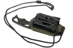 Medford Praetorian Neck Knife PVD S35VN Neck Knife, OD Green Kydex -Knife Shop MF 21 PNK 03 06 medford