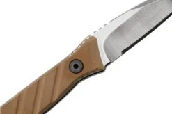 Medford Necromancer S35VN Tumbled Blade, Coyote G10 Handle, Neck Knife -Knife Shop MF 22 NM 03 05 medford