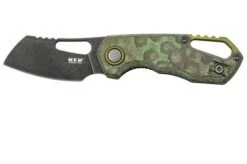 MKM Isonzo FX03-2CJD Cleaver Dark Stonewashed, Jungle Wear Carbon Fibre Pocket Knife, Jesper Voxnaes Design