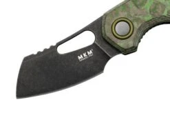 MKM Isonzo FX03-2CJD Cleaver Dark Stonewashed, Jungle Wear Carbon Fibre Pocket Knife, Jesper Voxnaes Design -Knife Shop MMK FX03 2CJD 03 mkm