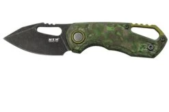 MKM Isonzo FX03-3CJD Clip Point Dark Stonewashed, Jungle Wear Carbon Fibre Pocket Knife, Jesper Voxnaes Design