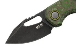 MKM Isonzo FX03-3CJD Clip Point Dark Stonewashed, Jungle Wear Carbon Fibre Pocket Knife, Jesper Voxnaes Design -Knife Shop MMK FX03 3CJD 03 mkm