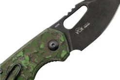 MKM Isonzo FX03-3CJD Clip Point Dark Stonewashed, Jungle Wear Carbon Fibre Pocket Knife, Jesper Voxnaes Design -Knife Shop MMK FX03 3CJD 05 mkm