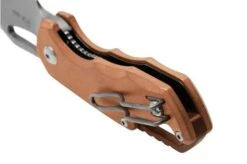 MKM Isonzo FX03-3CO Clip Point Stonewashed, Copper Pocket Knife, Jesper Voxnaes Design -Knife Shop MMK FX03 3CO 04 mkm