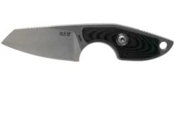 MKM Mikro 2 Wharncliffe, Stonewashed Black G10 Neck Knife, Jesper Voxnaes Design