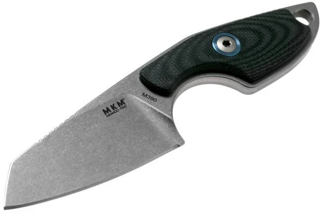 MKM Mikro 2 Wharncliffe, Stonewashed Black G10 Neck Knife, Jesper Voxnaes Design 3 MKM Mikro 2 Wharncliffe, Stonewashed Black G10 Neck Knife, Jesper Voxnaes Design - Image 3