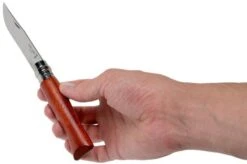 Opinel Pocket Knife No. 8 Luxury Range, Stainless Steel, Padouk 17 Opinel Pocket Knife No. 8 Luxury Range, Stainless Steel, Padouk -Knife Shop OP226086 08 opinel v201909